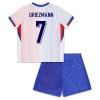 Camisola + Calções França Griezmann 7 Criança Equipamento 2ª Euro 2024